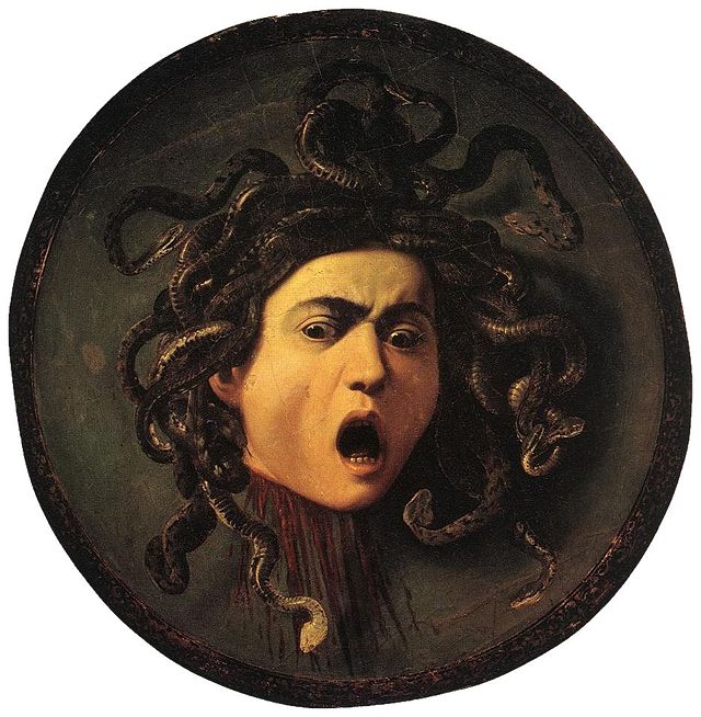 Medusa's severed head.