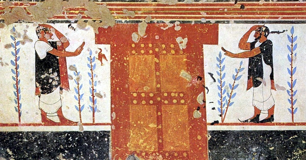 2024 Discovery: Intact Etruscan Tomb with Bronze Mirrors and Jewellery