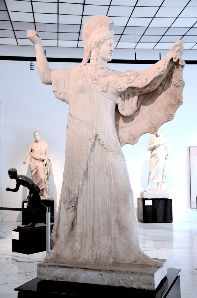 Artefacts from the Villa of the Papyri displayed in Naples