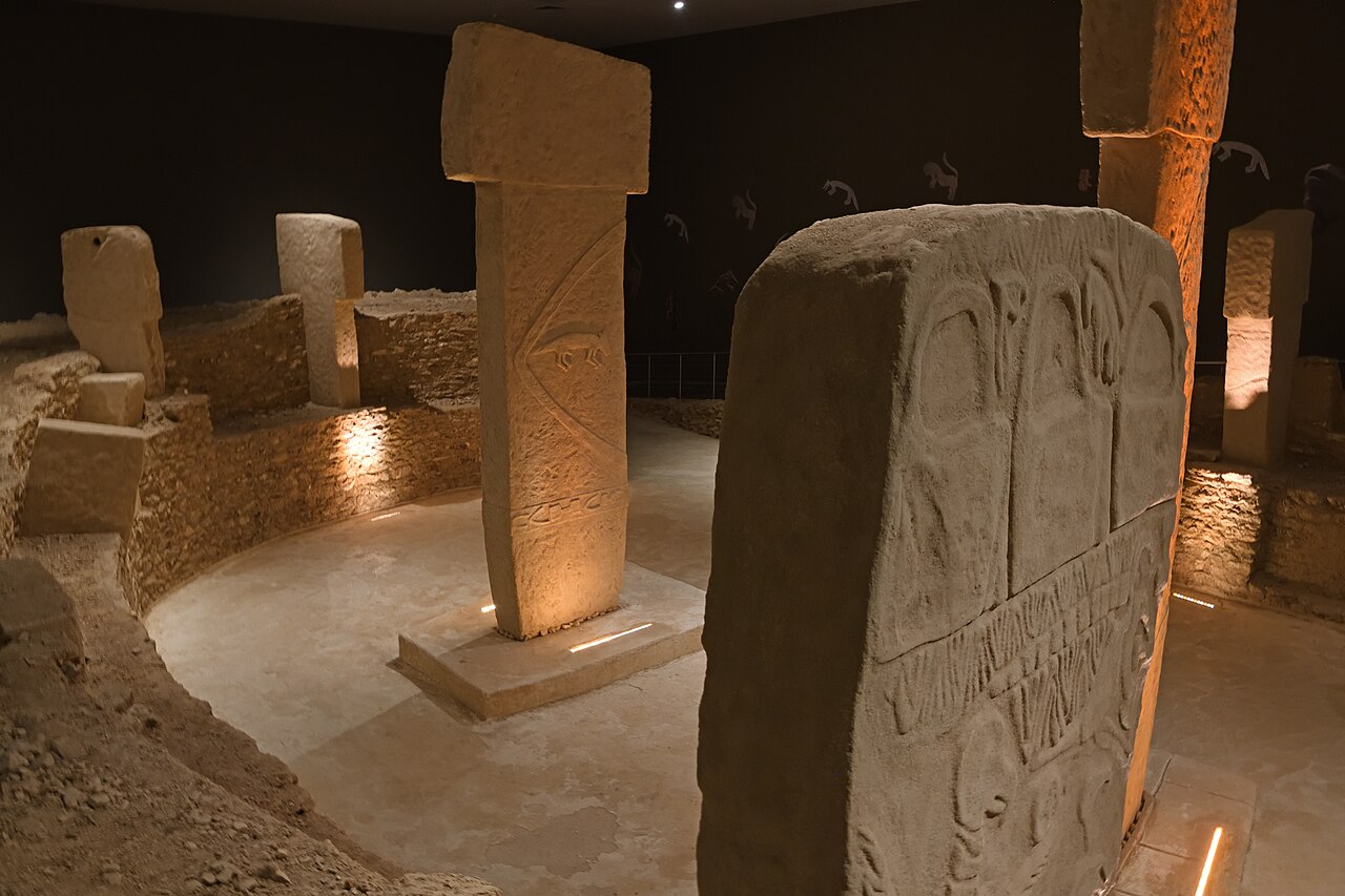 Museum replica of Enclosure D arrangement at Şanlıurfa.