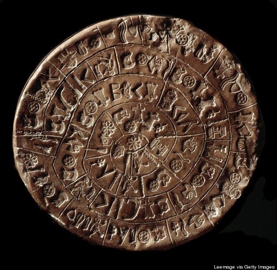Linear A tablet from Phaistos, Crete.