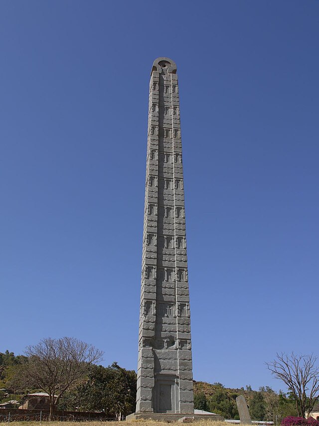 The Obelisk of Axum returned to Ethiopia and re-erected.