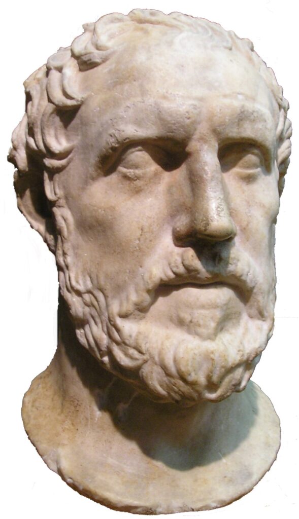 Thucydides bust highlighting method over presentist storytelling.